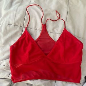 silence + noise urban outfitters mesh bralette